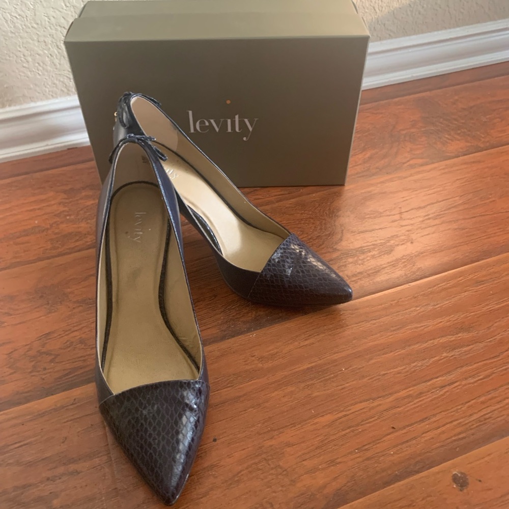 Blue heels